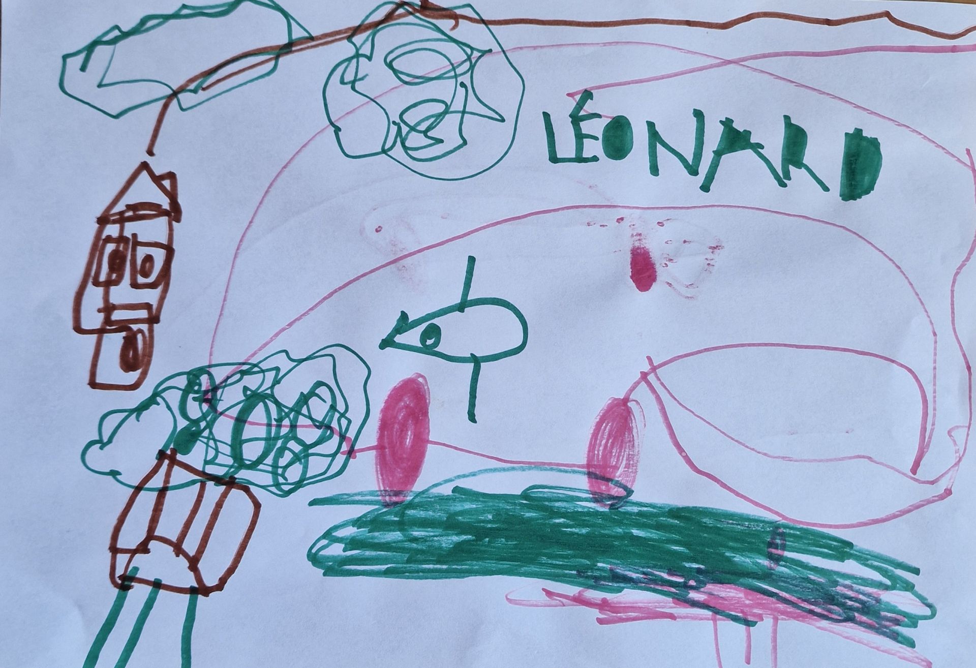 Léonard et ses dessins